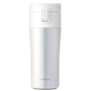 乐扣乐扣（LOCK&LOCK） 鎏金弹跳配茶网316不锈钢外带保温杯 LHC3280WHT-360ml白