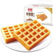 回头客 方形华夫饼500g面包整箱