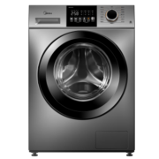 美的（Midea）滚筒洗衣机全自动 V33 洗烘一体 除菌净螨 羽绒云朵烘 智能家电 简尚系列 10公斤 MD100V33WY