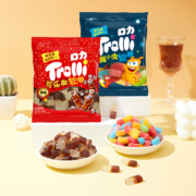 天猫u先：德国口力 软糖 0脂肪 酸小虫60g*1+可乐瓶60g*1