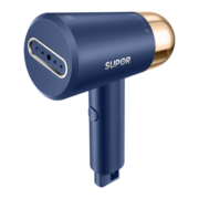 苏泊尔（SUPOR）挂烫机智能蒸汽加热家用迷你熨斗小型熨烫机差旅便携式宿舍可折叠手持电熨斗 蔚蓝