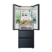 美的（Midea）19分钟急速净味439升变频一级能效法式多门电冰箱家用除菌无霜京东小家智能家电BCD-439WFPZM(E)