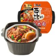 速达面馆 自热面小火锅 招牌香辣牛肉面 252g