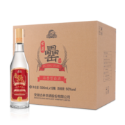 古井贡酒 罍酒 浓香型白酒 50度 500ml*1瓶 单瓶装 年货送礼