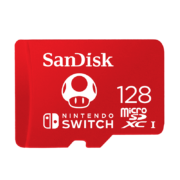 闪迪（SanDisk）128GB TF（MicroSD）存储卡 U3 4K 读速100MB/s 任天堂Switch授权 马里奥赛车主题款