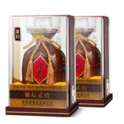 酒鬼 紫坛贰拾 柔和 52%vol 馥郁香型白酒 500ml*2瓶 双支装
