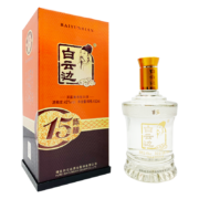 白云边白云边十五年15年陈酿42度白酒450ml浓酱兼香型年货送礼整箱装 整箱装