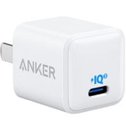 限新客、概率券、京喜app：Anker 安克 苹果充电器Nano PD快充20W充电头白