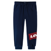 Levi's 李维斯童装儿童裤子男女童春秋款长裤中大孩外穿薄款梭织宝宝休闲运动裤 海军蓝 150/63(M)