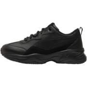 PUMA彪马官方 女子复古简约休闲鞋 CILIA LUX 370282 黑色-黑色 07 35.5
