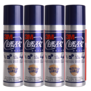 3M 除锈剂润滑锈敌 门锁润滑防锈螺丝松动剂天窗润滑剂 266mlX4瓶