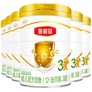 伊利金领冠 幼儿配方奶粉 3段 (1-3岁幼儿适用) 960g*6 整箱装