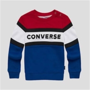部分尺码：CONVERSE 匡威 儿童长袖套头卫衣