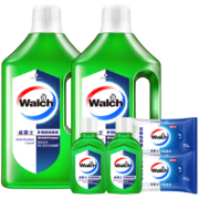 PLUS会员、需抢券：Walch 威露士 多用途消毒液6件套 （消毒液1L*2+60ml*2+湿巾10片*2）