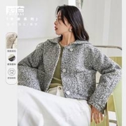 31日10点：DUIBAI 对白 女士海军领短款外套 CDW010Q
