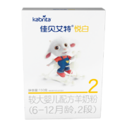 佳贝艾特 婴儿羊奶粉②段 悦白150g *2件