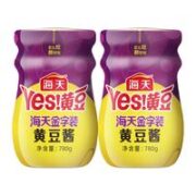 海天 金字装黄豆酱 780g*2瓶