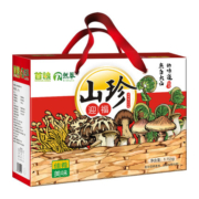 概率券、88VIP：首粮 春节菌菇礼盒山珍迎福干菌1150g/盒*2件