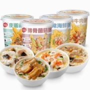 海福盛 冲泡即食粥 38g*5杯 赠蔬菜汤*1杯