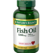 Nature's Bounty 自然之宝深海鱼油软胶囊 200粒 1200毫克 0税到手￥165.85