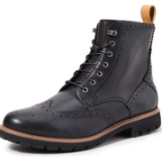 国内670元！42.5码！Clarks 其乐 Batcombe Lord 男士系带工装马丁靴  直邮含税到手￥351.69