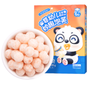 概率券：不二宝贝  婴幼儿泡芙草莓樱桃味  42克