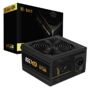 大水牛（BUBALUS）额定550W GX550游戏电脑电源（80PLUS铜牌/单路42A/主动式PFC/温控/宽幅/背线）