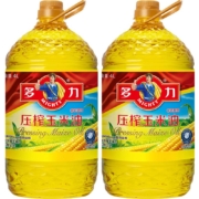 多力非转基因物理压榨玉米油4L*2烘焙家用健康植物油食用油桶装