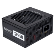 LIANLI 联力 SP850 黑色 电脑SFX电源 80PLUS金牌/全模组编织线/智能启停/日系电容/适配Pcle5.0/额定850W