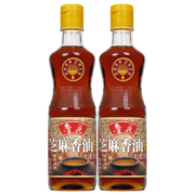 京东特价：鲁花 芝麻香油350ML*2