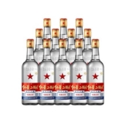 88VIP：红星 1680 特制 二锅头 56%vol 清香型白酒 500ml*12瓶 整箱装