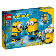 乐高（LEGO）小黄人系列 小黄人IP电影周边 男孩女孩玩具积木 新年礼物 小黄人比武大赛