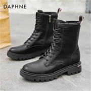 PLUS会员：DAPHNE 达芙妮 女士马丁靴 08001