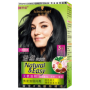 施华蔻（Schwarzkopf）怡然染发霜2.0/9闪亮珍珠黑（草本染发剂 染发膏 遮白发）