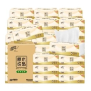 88vip：清风 抽纸原木经典3层100抽30包XS纸巾