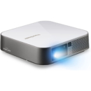 ViewSonic M2e 智能 Wi-Fi 便携式投影仪 1080p 带 1000 LED 流明 H/V Keystone Harman Kardon 蓝牙音箱 USB Type C 和屏幕镜像