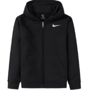 PLUS会员：Nike 耐克 儿童开衫连帽卫衣