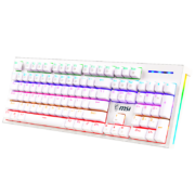 微星（MSI）GK50Z 机械键盘 青轴 104键  白色