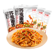 京东特价APP: 阿宽 荞麦面皮 105g*4袋