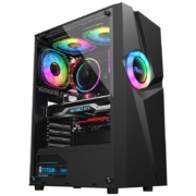 PLUS会员、需抢券：硕加 DIY电脑主机（i5 12400F、16GB、512GB、RTX2060）