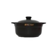 BANGQI CERAMIC 帮企陶瓷 陶瓷砂锅 1000ml 黑色