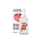 概率券：网易严选 果酒  低度微醺 草莓酸奶口味 520ml*2件