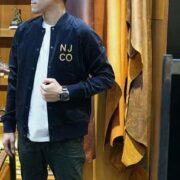 Nudie Jeans Mark Velvet 男士天鹅绒棒球服夹克
