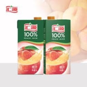 京喜APP、概率券：汇源 100%桃汁 1L*2盒