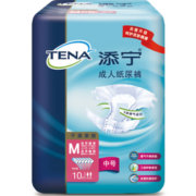 3重防漏！TENA 添宁 干爽亲肤成人纸尿裤 10片 M号