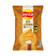 限地区：Lay's 乐事 苦荞山药薄卷 黑椒牛扒味 80g*10件