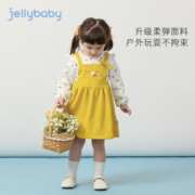 Jellybaby 杰里贝比 女童春季甜美假两件连衣裙（80~130码）