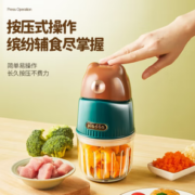 甄选母婴材质！PLODON 浦利顿 婴儿辅食机 小棕熊单杯单刀辅食机升级版防溅
