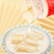 启泰 椰奶蜜豆即食花胶75g*5瓶