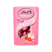 瑞士莲（Lindt）草莓奶油白巧克力分享装200g *5件